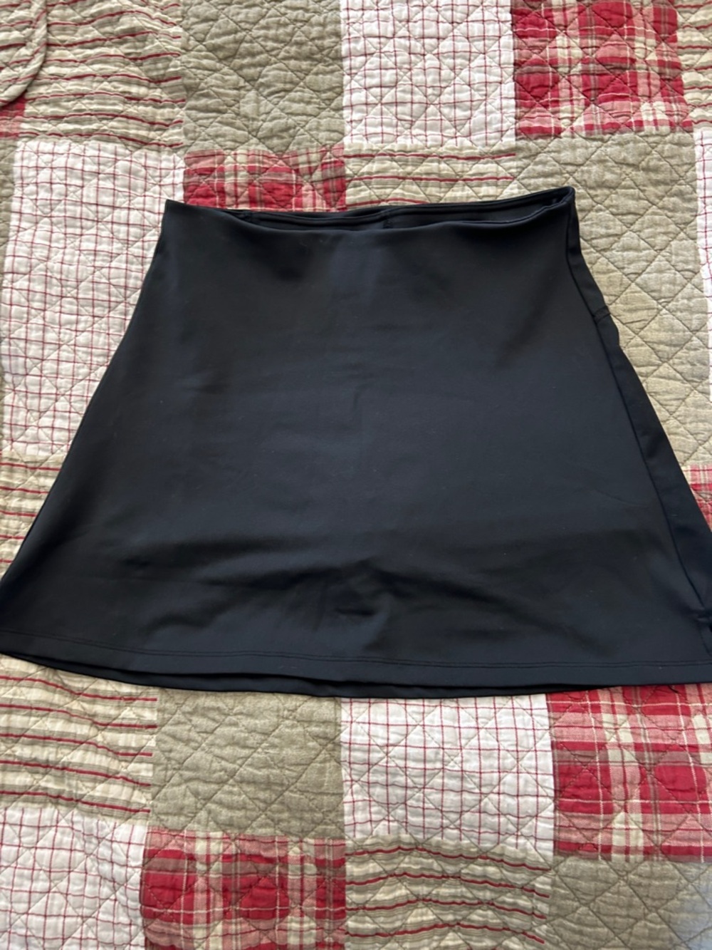 Zobha Black A-Line Skirt
